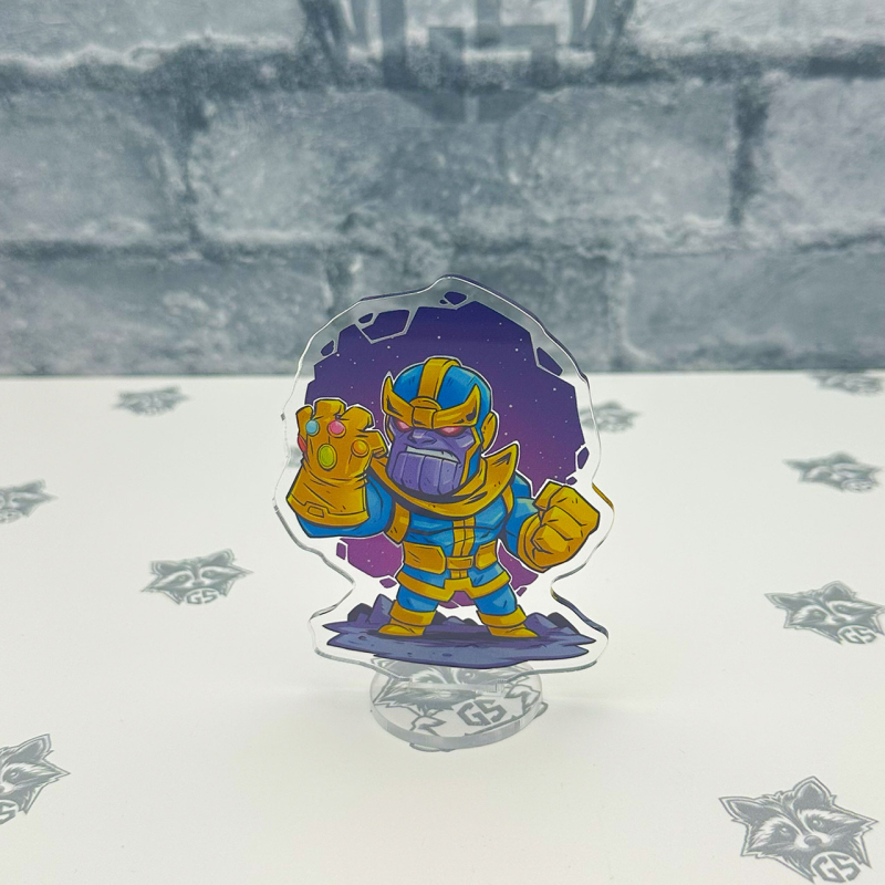 Акрилова колекційна фігурка Чібі Chibi Вартові Галактики Танос 10 cм