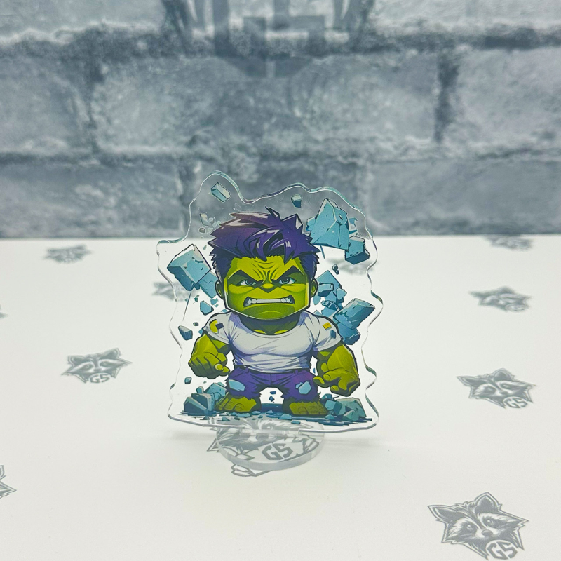 Акрилова колекційна фігурка Чібі Chibi Халк 10 cм