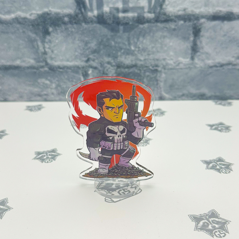 Акрилова колекційна фігурка Чібі Chibi The Punisher 10 cм