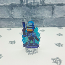 Акрилова колекційна фігурка Чібі Chibi Робокоп 10 cм