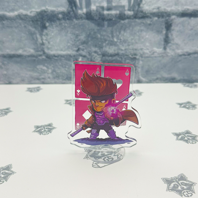 Акрилова колекційна фігурка Чібі Chibi Гамбіт 10 cм