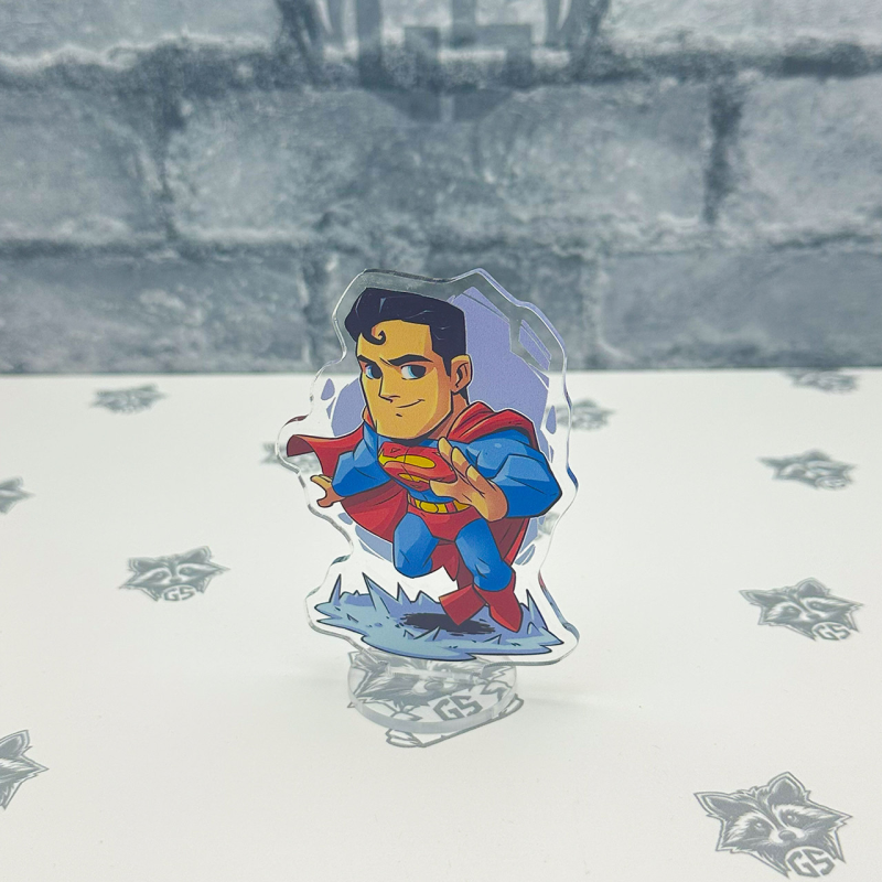 Акрилова колекційна фігурка Чібі Chibi Superman 1 10 cм