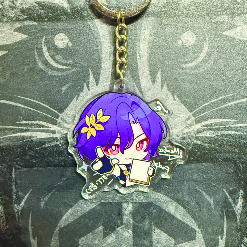Брелок з Акрилу Honkai: Star Rail (Раціо)