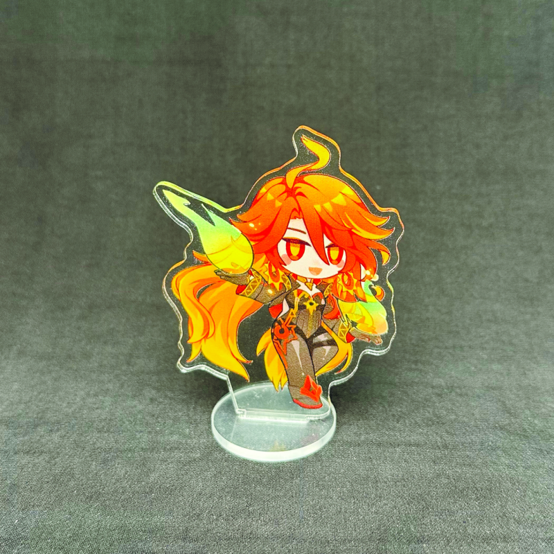 Акрилова колекційна фігурка Геншин Імпакт - Genshin Impact Chibi (Маувіка) 10 см