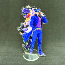 Акрилова колекційна фігурка Аніме: JoJo“s Неймовірні пригоди ДжоДжо Джотаро Куджо (2) 15 см