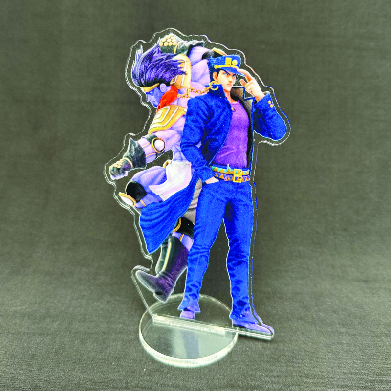 Акрилова колекційна фігурка Аніме: JoJo“s Неймовірні пригоди ДжоДжо Джотаро Куджо (2) 15 см