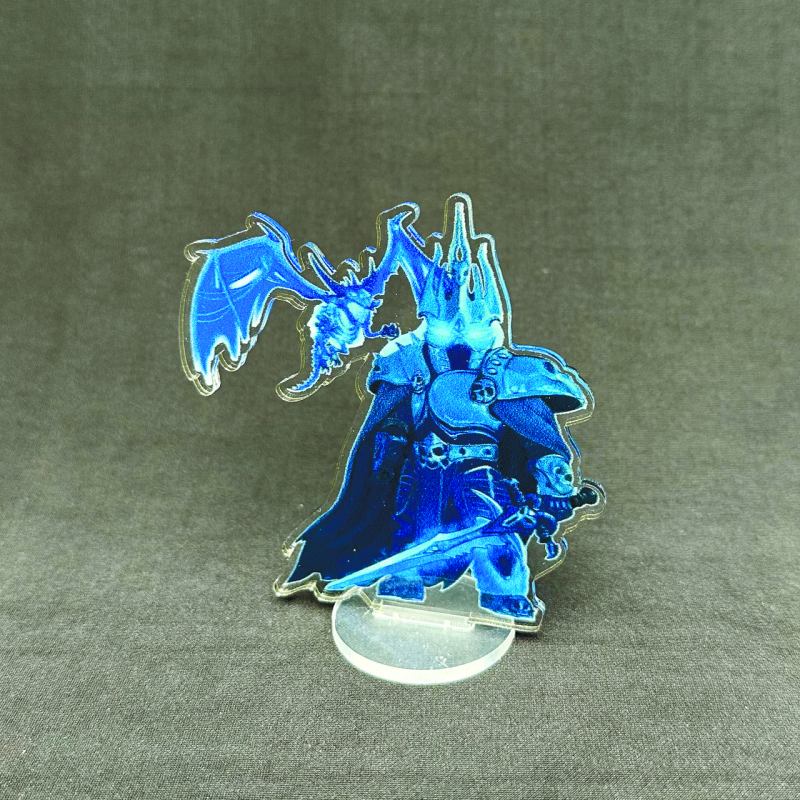 Акрилова колекційна фігурка World of Warcraft Чібі Chibi Король-ліч 10 см