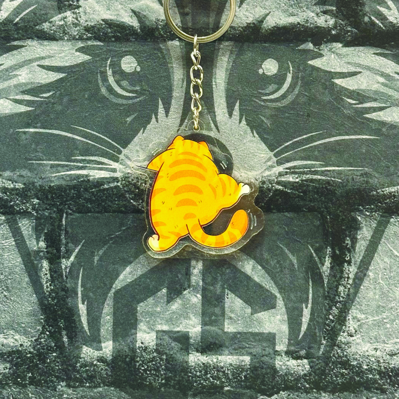 Брелок з Акрилу Кіт 5