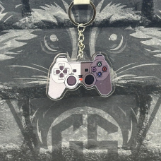 Брелок з Акрилу геймпад Sony PlayStation