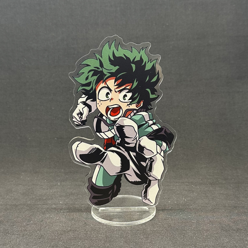 Акрилова колекційна фігурка Chibi Моя геройська академія Ізуку Мідорія 10 см