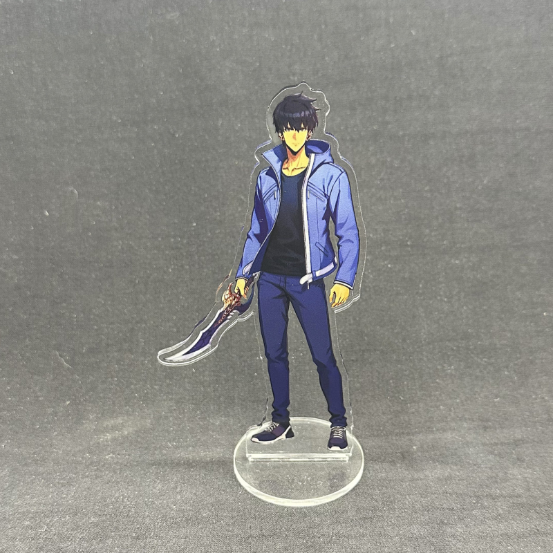 Акрилова колекційна фігурка Аніме: (Solo Leveling) Підняття рівня поодинці Джину Сон (1) 15 cм