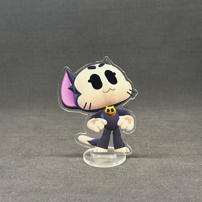 Акрилова колекційна фігурка Brawl Stars Кіт 10 см