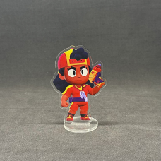 Акрилова колекційна фігурка Brawl Stars Мег 10 см