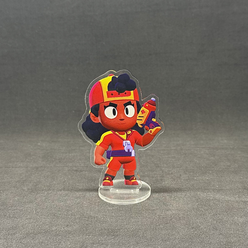 Акрилова колекційна фігурка Brawl Stars Мег 10 см