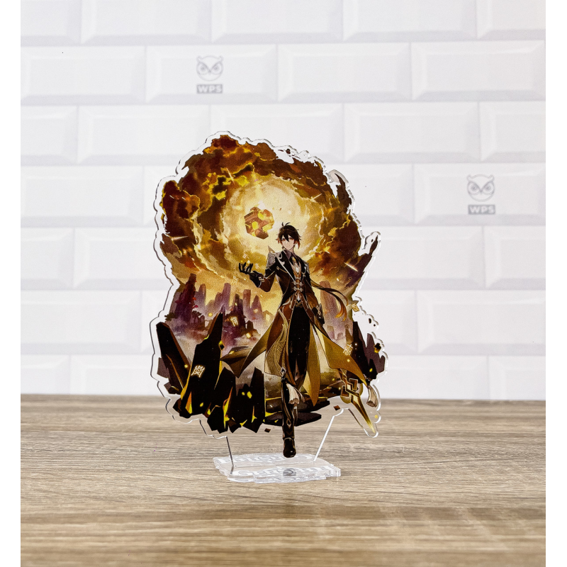 Акрилова колекційна фігурка Геншин Імпакт - Genshin Impact (Чжун Лі)