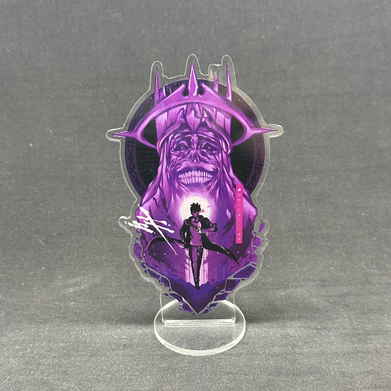 Акрилова колекційна фігурка Аніме: (Solo Leveling) Підняття рівня поодинці Статуя Бога 15 cм