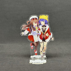 Акрилова колекційна фігурка Геншин Імпакт - Genshin Impact (Ху Тао та Сян Лін)