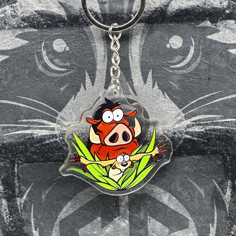 Брелок з Акрилу Король Лев: Тимон и Пумба