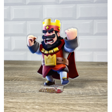 Акрилова колекційна фігурка Clash of Clans, Clash Royale Персонаж Король 15 см