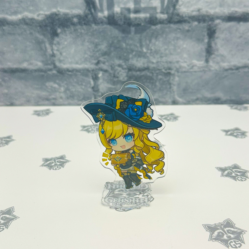 Акрилова колекційна фігурка Геншин Імпакт - Genshin Impact Chibi (Навія, Navia) 10 см