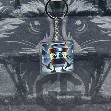 Брелок з Акрилу Cappuccino Assassino