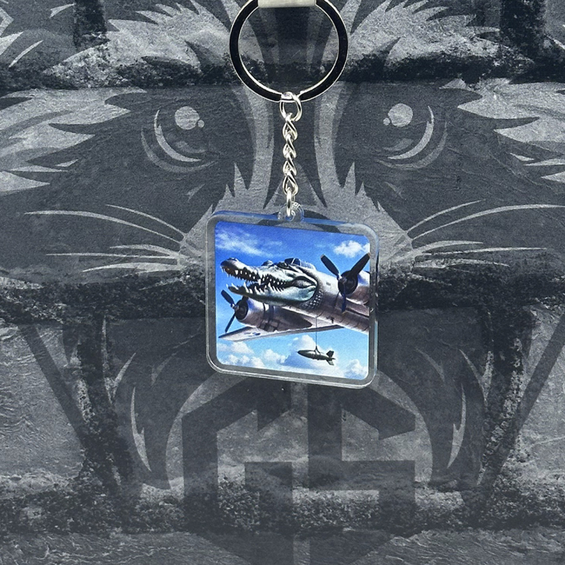 Брелок з Акрилу Bombardiro Crocodilo