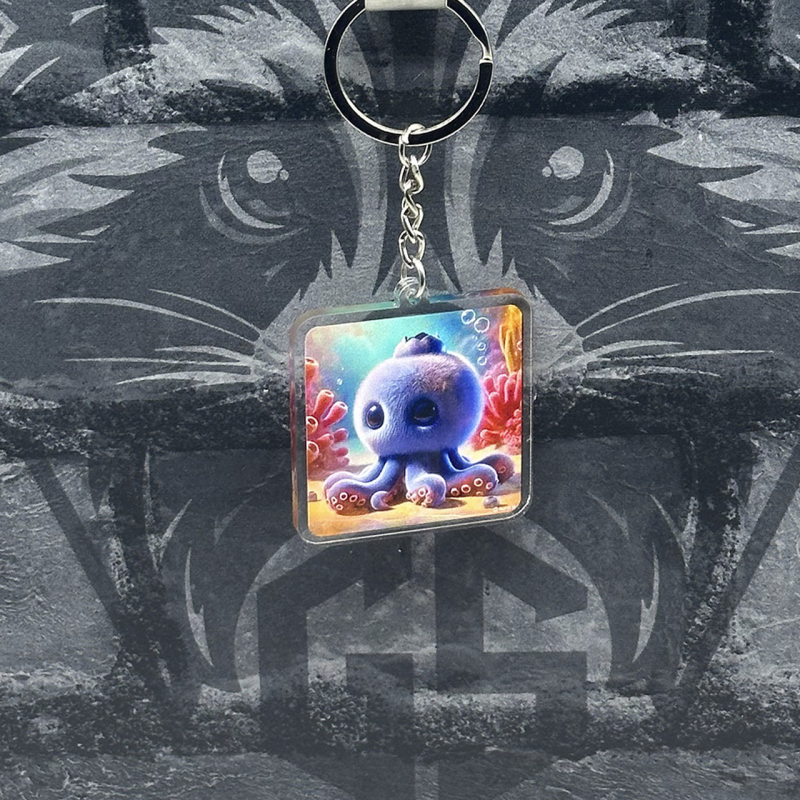 Брелок з Акрилу Blueberrinni Octopussini Брелок з Акрилу Blueberrinni Octopussini