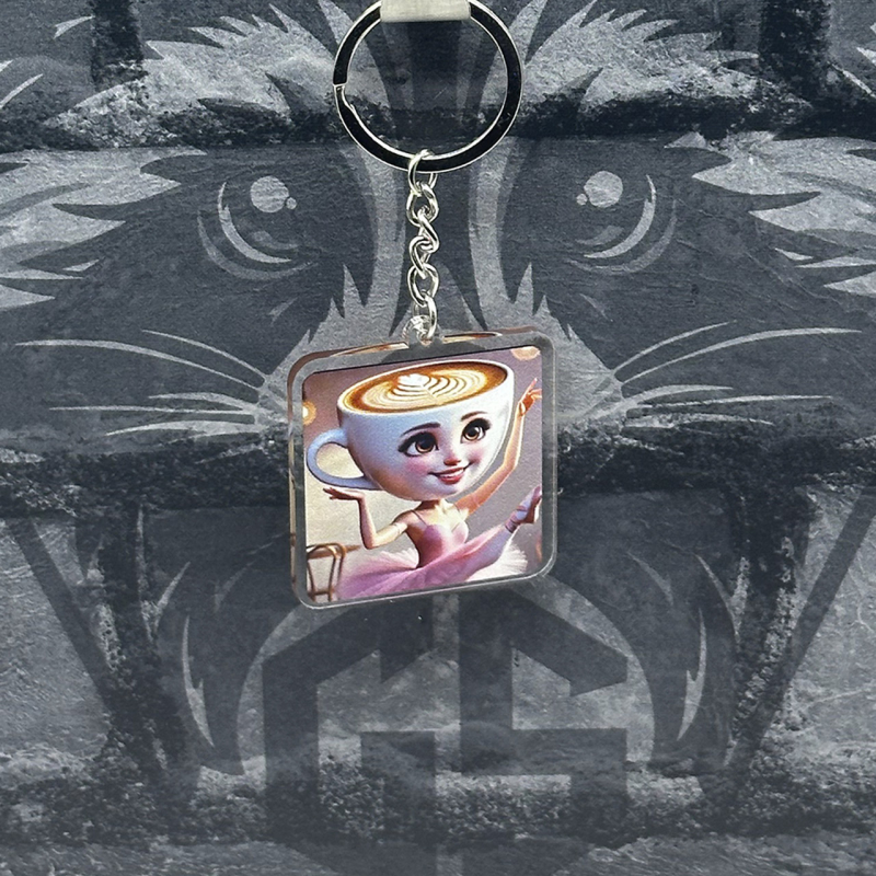 Брелок з Акрилу Ballerina Cappuccina