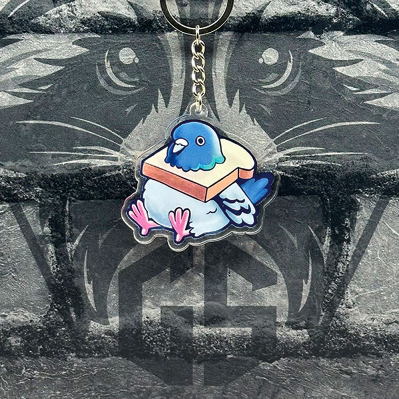 Брелок з Акрилу Голуб