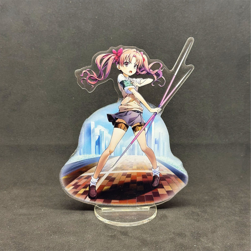 Акрилова колекційна фігурка аніме A Certain Scientific Railgun T Куроко Ширай 15 см