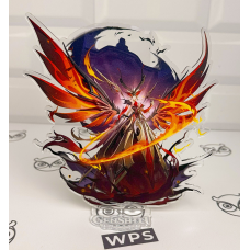 Акрилова колекційна фігурка Геншин Імпакт - Genshin Impact (Синьйора в ролі Багряної Відьми Полум“я)