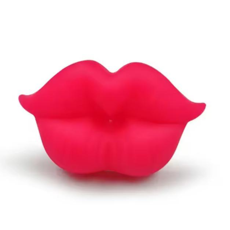 Силіконова соска пустушка ортодонтична губки для новонароджених Малинова