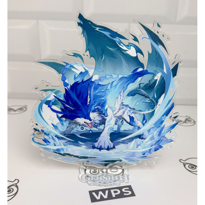 Акрилова колекційна фігурка Геншин Імпакт - Genshin Impact (Андріус - Лупус Бореаліс вовчий лорд) 15 см