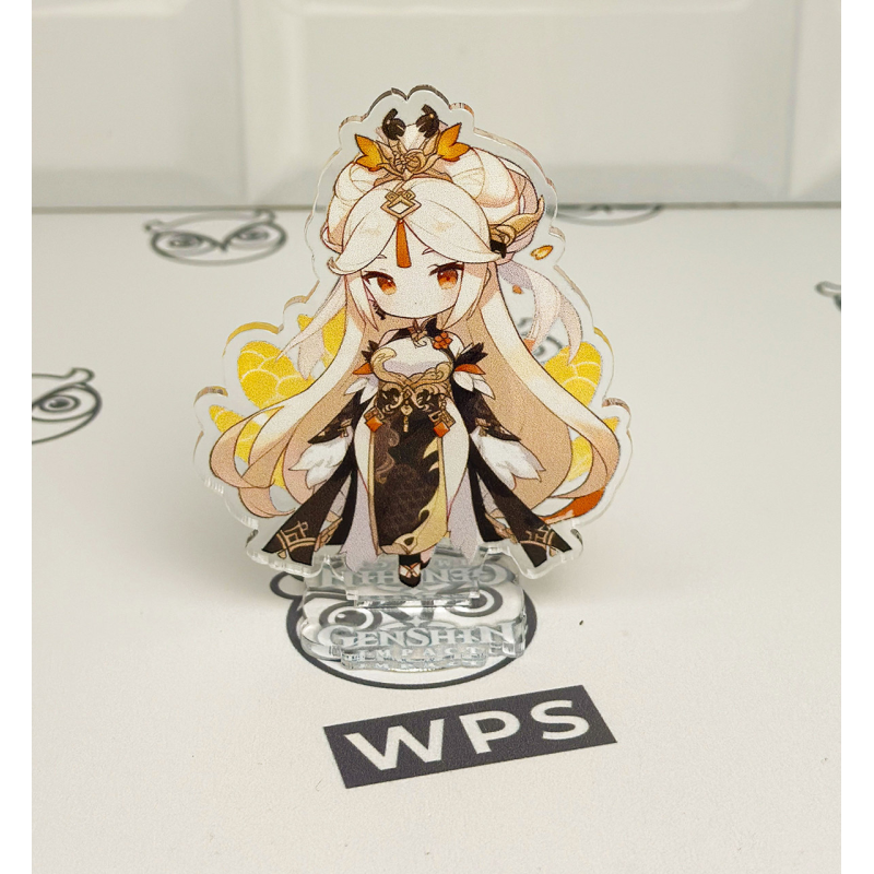 Акрилова колекційна фігурка Геншин Імпакт - Genshin Impact Chibi Нін Гуан 10 см