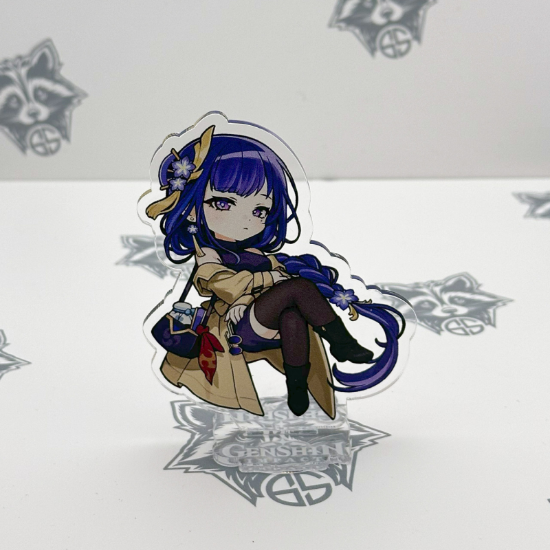 Акрилова колекційна фігурка Геншин Імпакт - Genshin Impact Chibi Сегун Райден 2 10 см