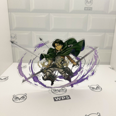 Акрилова колекційна фігурка Аніме: Атака титанів Леві Аккерман 13 см