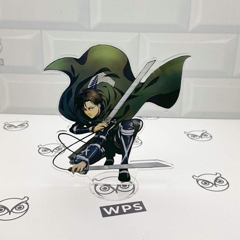 Акрилова колекційна фігурка Аніме: Атака титанів Леві Аккерман 1 15 см