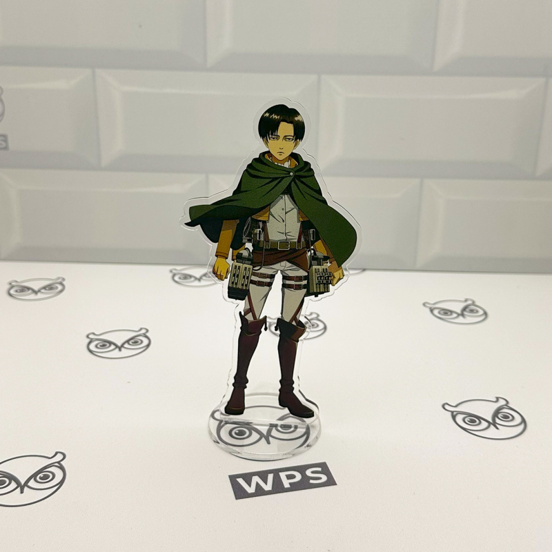 Акрилова колекційна фігурка Аніме: Атака титанів Леві Аккерман 2 15 см
