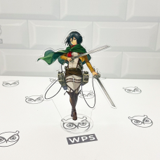 Акрилова колекційна фігурка Аніме: Атака титанів Мікаса Аккерман 1 15 см