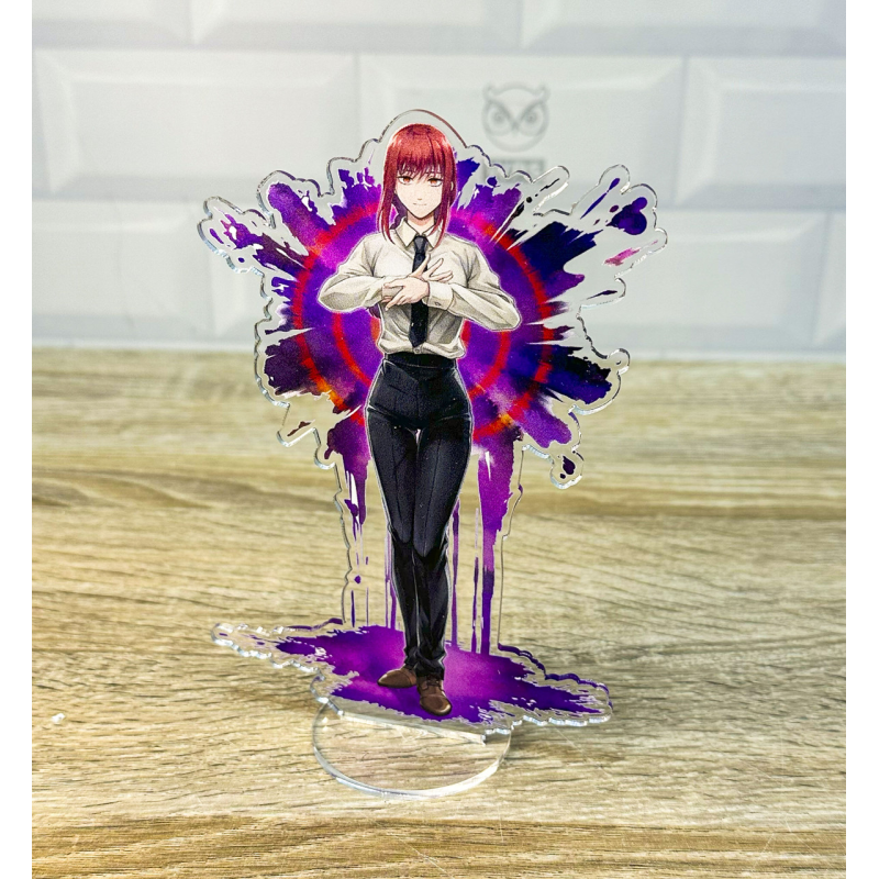 Акрилова колекційна фігурка Аніме: Людина бензопила Макіма 15 см