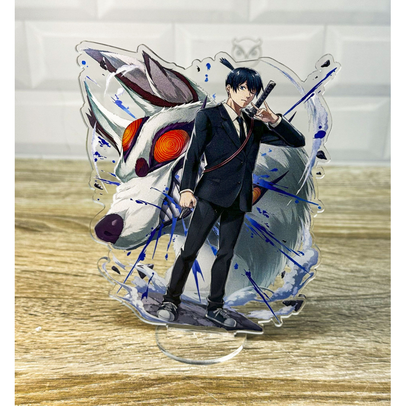 Акрилова колекційна фігурка Аніме: Людина бензопила Акі Хаякава 15 см