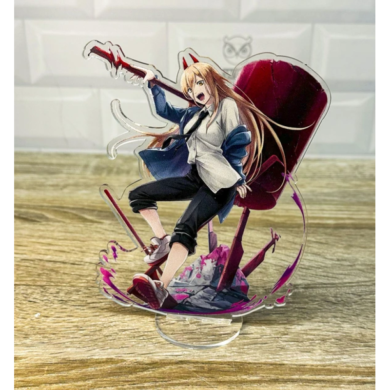 Акрилова колекційна фігурка Аніме: Людина бензопила Пауер 15 см