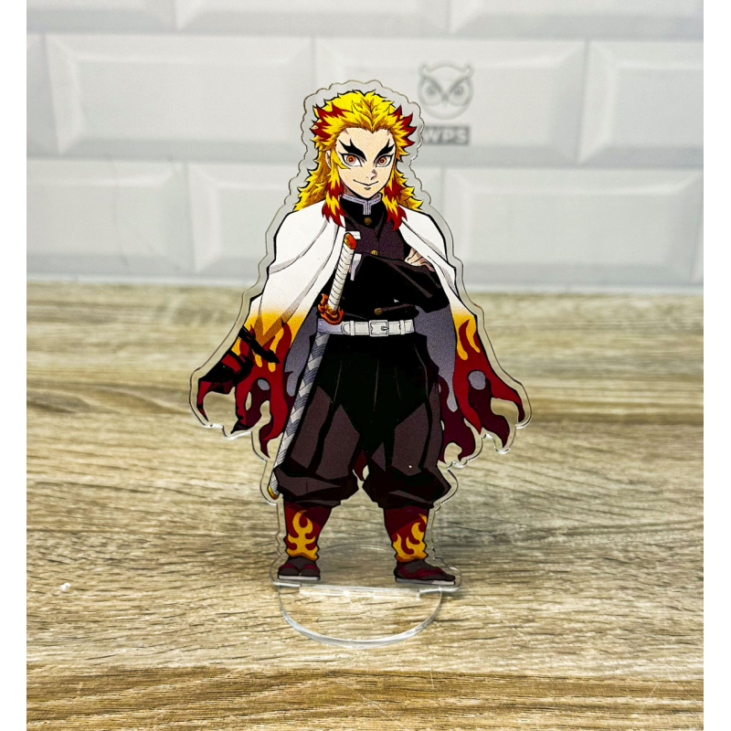 Акрилова колекційна фігурка Аніме: Клинок, який прорізає демонів Сенджуро Ренгоку 15 см