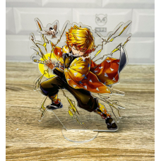 Акрилова колекційна фігурка Аніме: Клинок, який прорізає демонів Дзеніцу Агацума 15 см