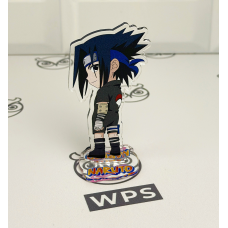 Акрилова колекційна фігурка Аніме: Чібі Chibi Naruto (Наруто) Саске Учіха 10 см