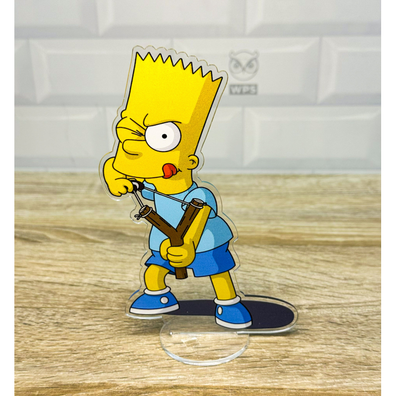 Акрилова колекційна фігурка Аніме: The Simpsons Сімпсони Барт 15 см
