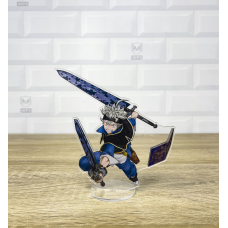 Акрилова колекційна фігурка Аніме: Чорна конюшина: меч короля-мага Аста 15 см