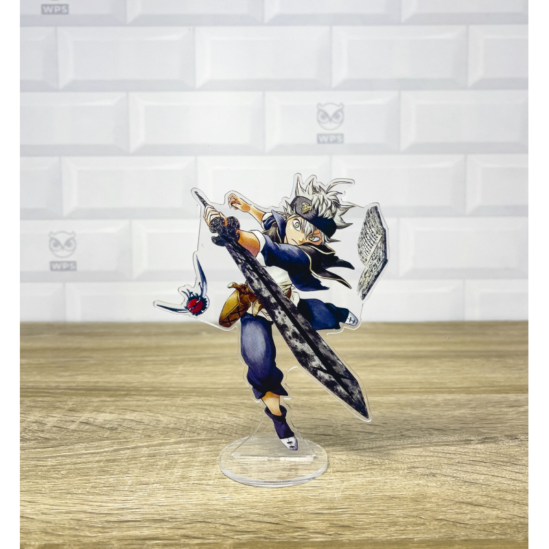 Акрилова колекційна фігурка Аніме: Чорна конюшина: меч короля-мага Аста 1 15 см