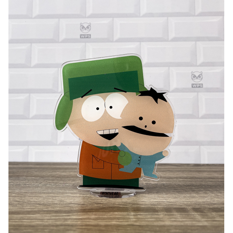Акрилова колекційна фігурка Південний Парк South Park Кайл Брофловскі і Айк15 см