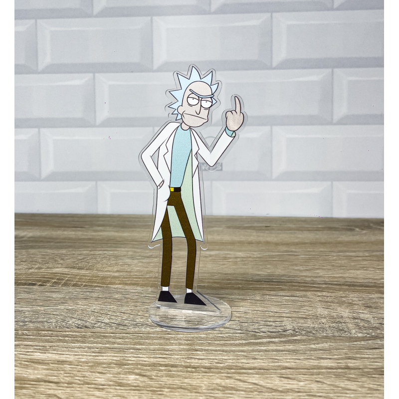 Акрилова колекційна фігурка Рік і Морті Рік Санчез 15 см